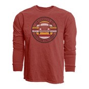 USC Trojans Cardinal VW Slug Bug Dyed Ringspun Long Sleeve T-Shirt